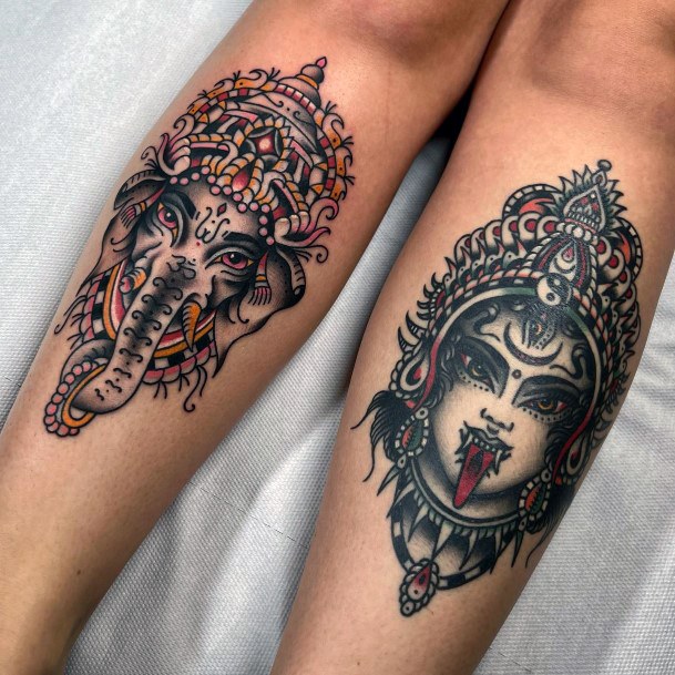 Awesome Ganesha Tattoos For Women