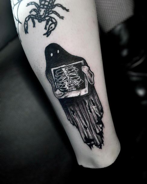 Awesome Ghost Tattoos For Women