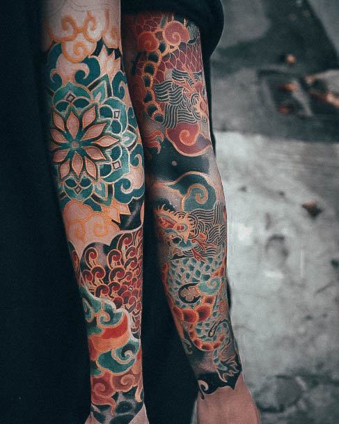 Awesome Girls Tattoo Ideas Full Arm Sleeve