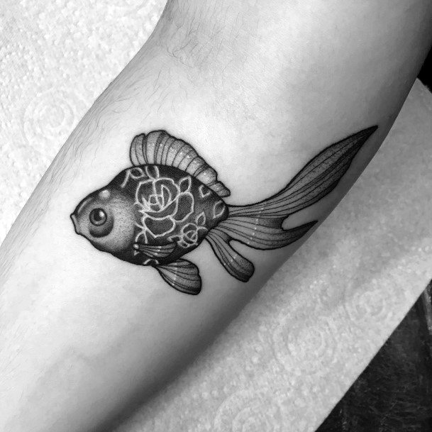 Awesome Goldfish Tattoos For Women