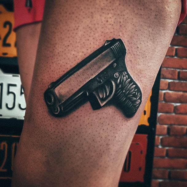 Awesome Gun Tattoos For Women