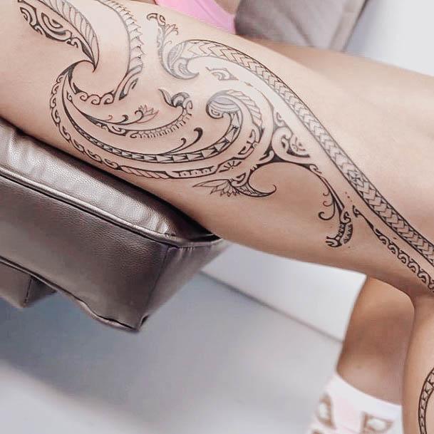 Awesome Hawaiian Tattoos For Women