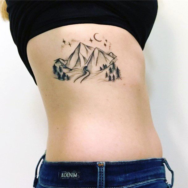 Awesome Hiking Tattoos For Women