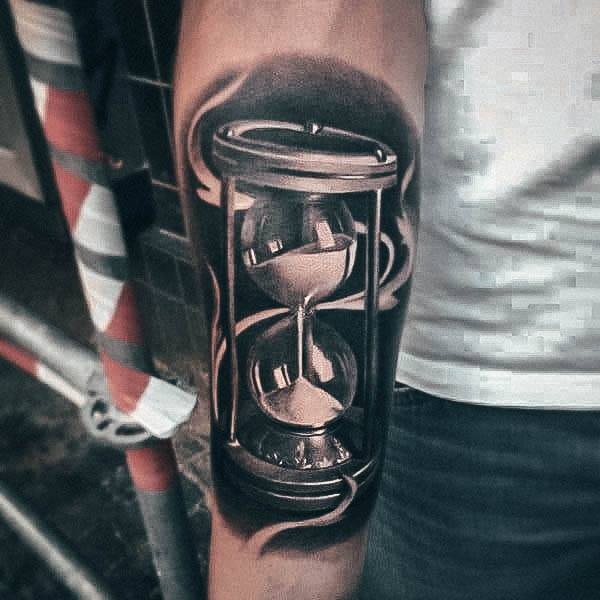 Awesome Hourglass Tattoos For Women 3d Realistic