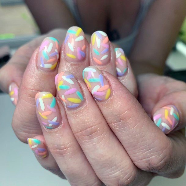 Awesome Ice Cream Fingernails For Women