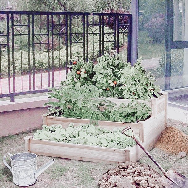 Awesome Inexpensive Raised Garden Bed Ideas