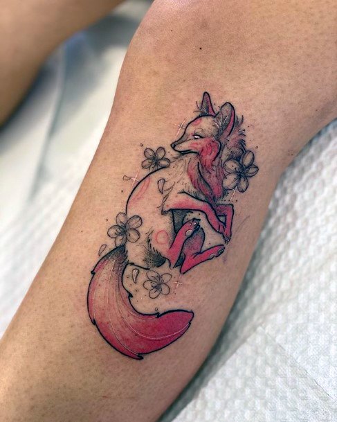 Awesome Kitsune Tattoos For Women