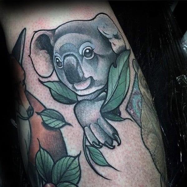 Awesome Koala Tattoos For Women