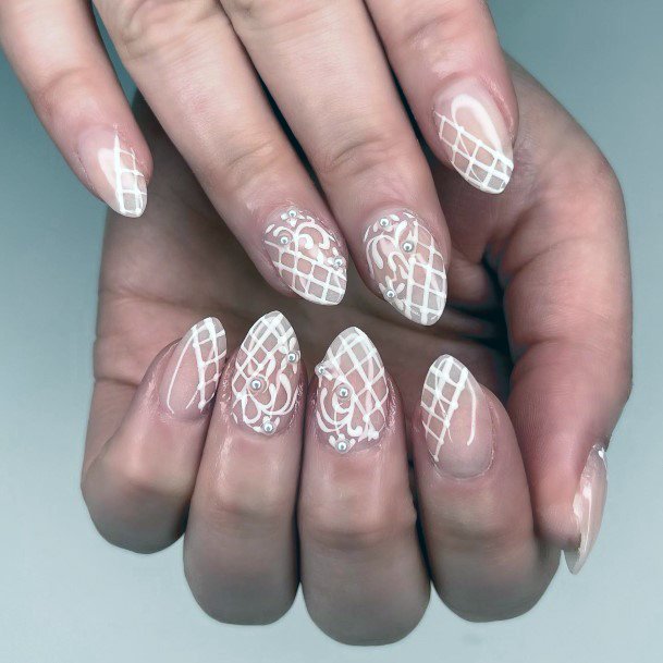 Awesome Lace Fingernails For Women