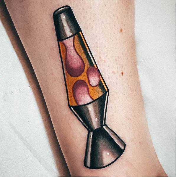 Awesome Lava Lamp Tattoos For Women