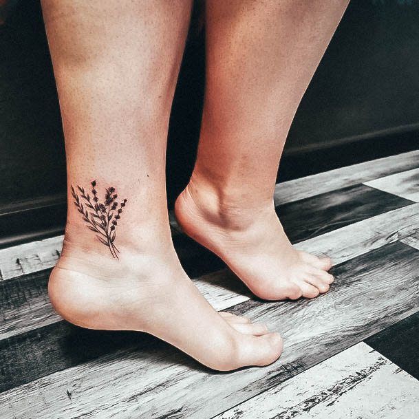 Awesome Lavender Tattoos For Women