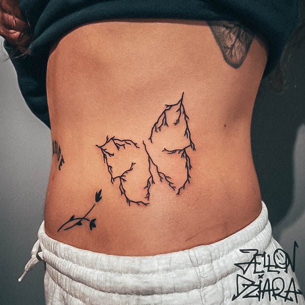 Awesome Lightning Bolt Tattoos For Women