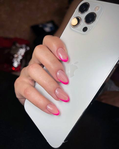 Awesome Magenta Fingernails For Women