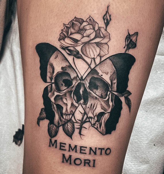 Awesome Memento Mori Tattoos For Women