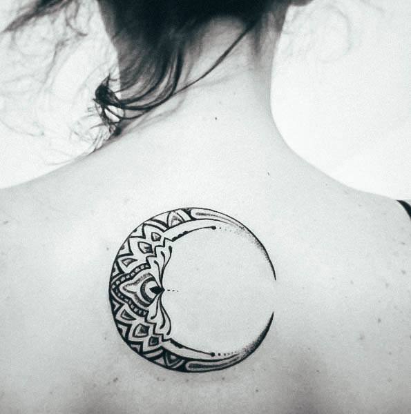 Awesome Moon Tattoos For Women