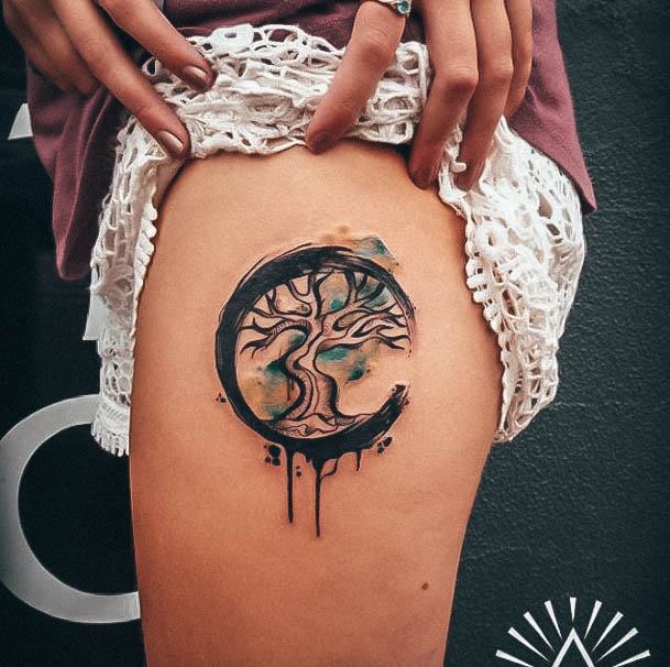Top 100 Best Tree Of Life Tattoos For Women - Branch Design Ideas