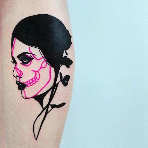 Awesome Neon Tattoos For Women