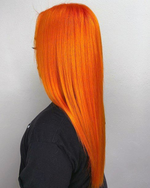 Awesome Orange Hairstyless For Women