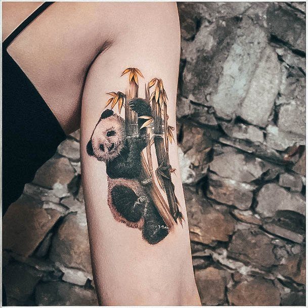 Awesome Panda Tattoos For Women