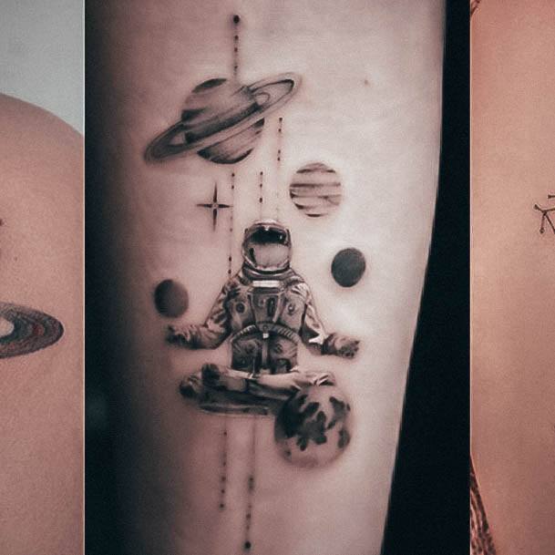 Awesome Planet Tattoos For Women