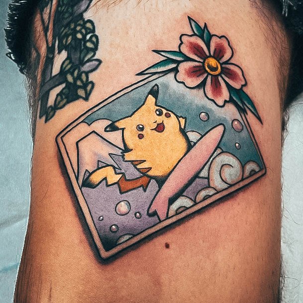 Awesome Pokemon Tattoos For Women