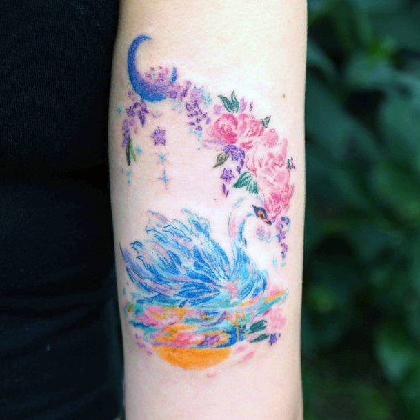 Awesome Pond Tattoos For Women