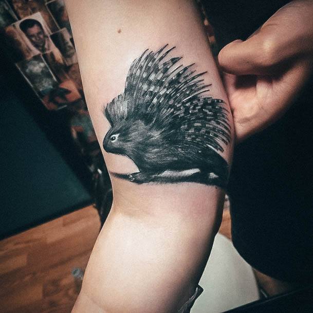 Awesome Porcupine Tattoos For Women