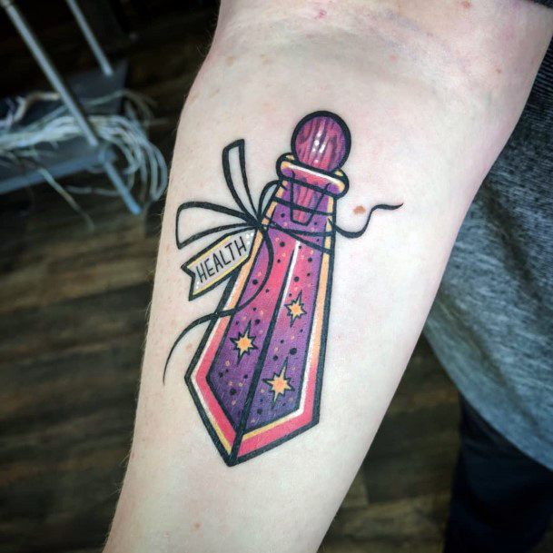 Awesome Potion Tattoos For Women