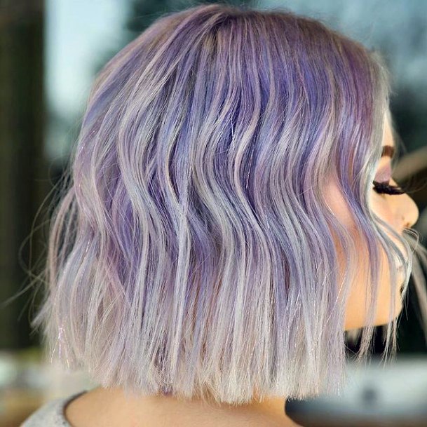 Awesome Purple Ombre Hairstyless For Women