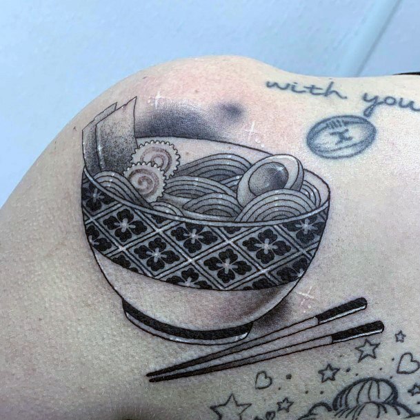 Awesome Ramen Tattoos For Women