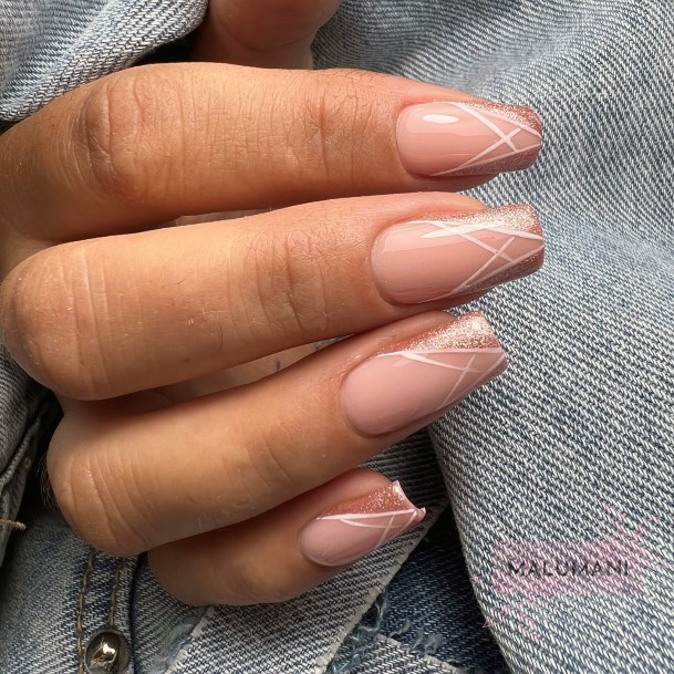 Awesome Rose Gold Fingernails For Women