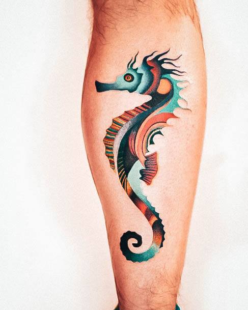 Awesome Seahorse Tattoos For Women