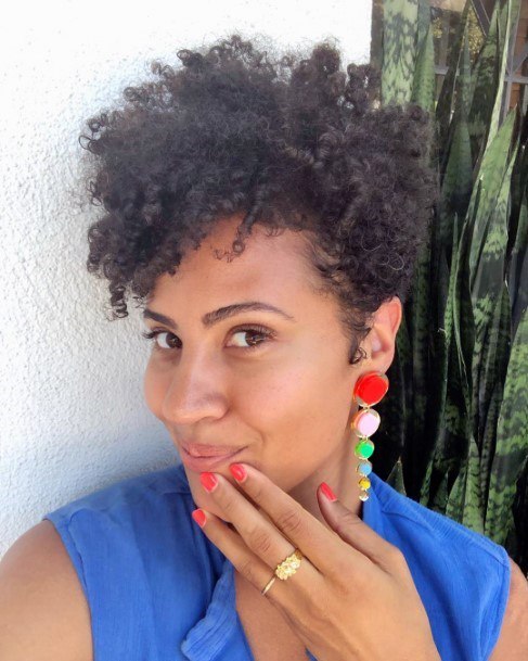 Awesome Short Curly Hairstyles For Black Women