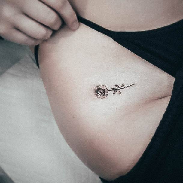 Awesome Simple Flower Tattoos For Women