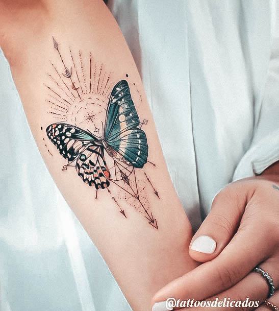 Awesome Small Butterfly Tattoos For Women