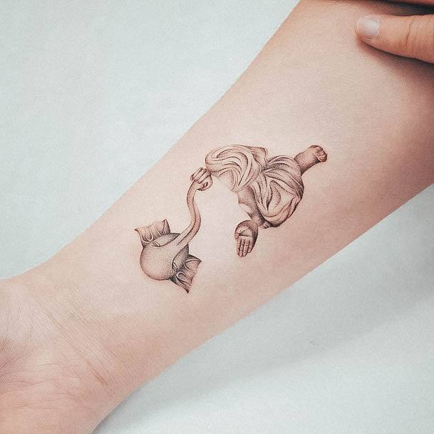 Awesome Small Elephant Tattoos For Women