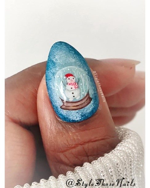 Awesome Snowman Nails For Women