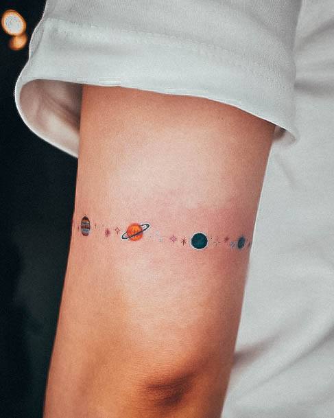 Awesome Solar Tattoos For Women