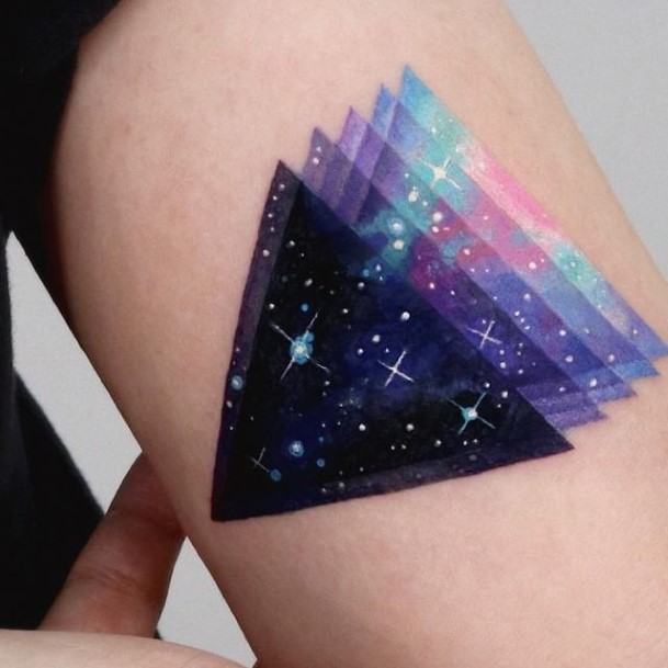 Awesome Space Tattoos For Women