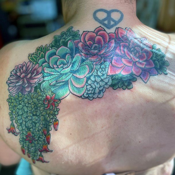 Awesome Succulent Tattoos For Women