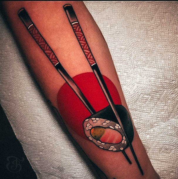 Awesome Sushi Tattoos For Women