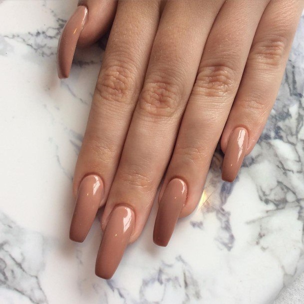 Awesome Tan Nails For Women