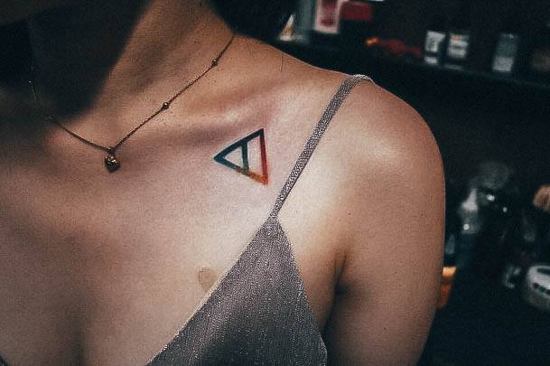 Awesome Triangle Tattoos For Women