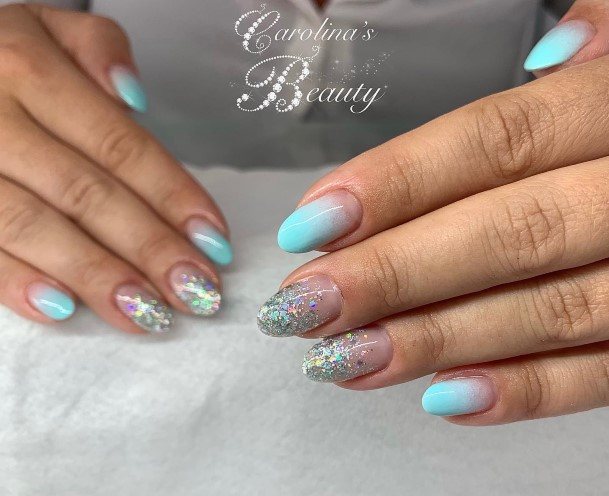 Awesome Turquoise Fingernails For Women