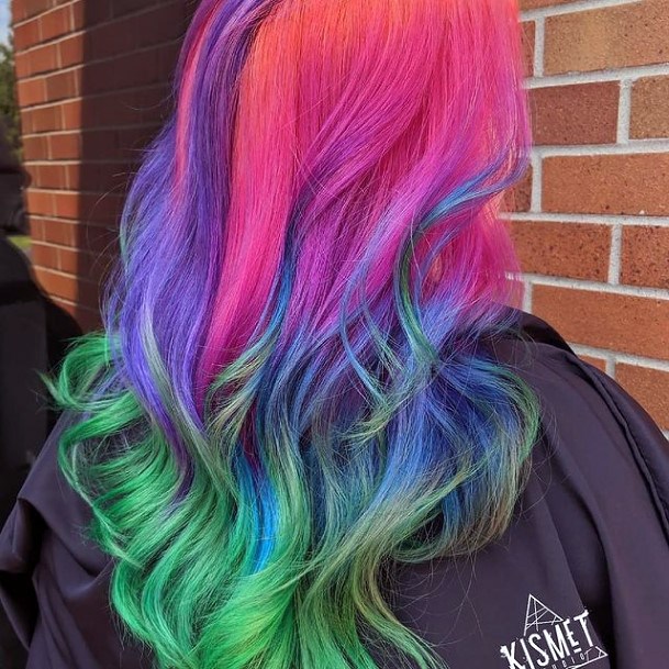 Awesome Turquoise Ombre Hairstyless For Women