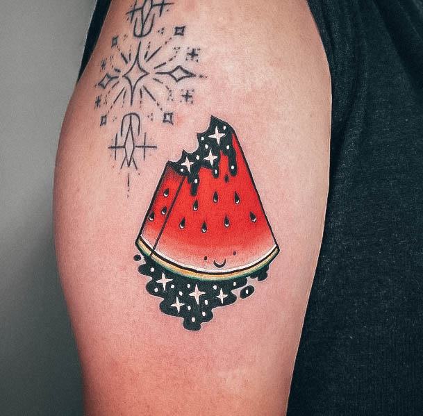 Awesome Watermelon Tattoos For Women