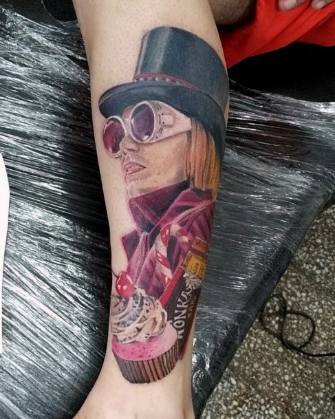 Awesome Willy Wonka Tattoos For Women