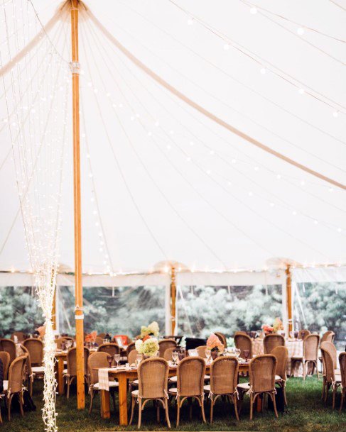 Backyard Wedding Ideas Party Tent