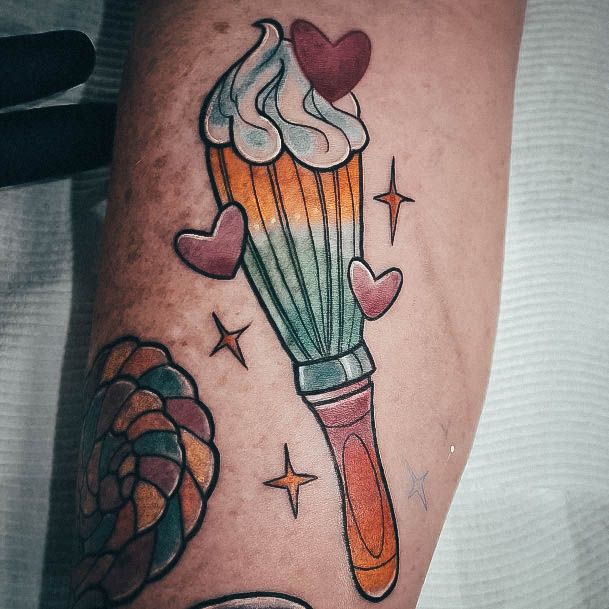 Baking Female Tattoo Designs