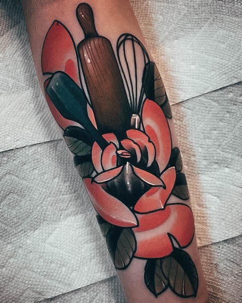 Baking Tattoo Design Inspiration For Women